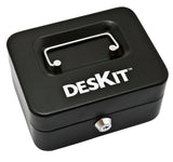 Petty Cash Box – 6 inch – Black – With 2 Keys